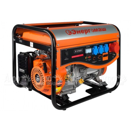 Бензогенератор Энергомаш ЭГ-876031 6 кВт в Челябинске