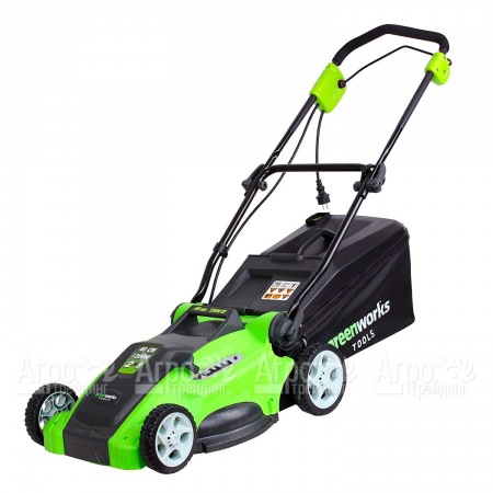 Газонокосилка электрическая GreenWorks GLM1240 1200 Вт в Челябинске
