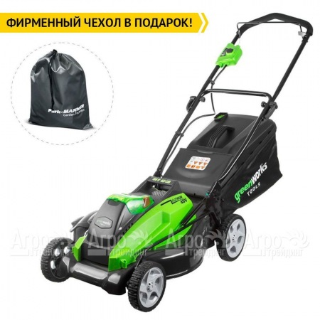 Газонокосилка аккумуляторная GreenWorks G40LM45K6  в Челябинске