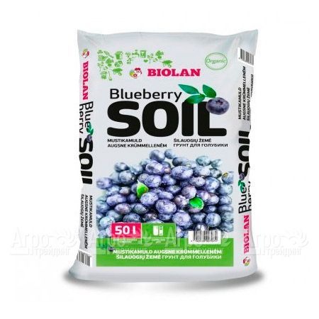 Грунт для голубики Biolan 50 л в Челябинске