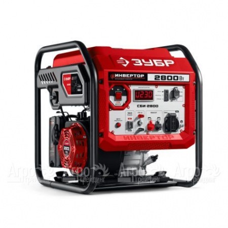Бензиновый генератор инверторный Зубр СБИ-2800 2.5 кВт в Челябинске