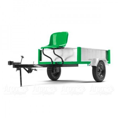 Тележка грузовая, оцинкованная R0089 для культиваторов Pubert, Caiman в Челябинске