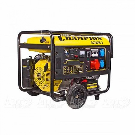 Бензогенератор Champion GG7501E-3 7.5 кВт в Челябинске