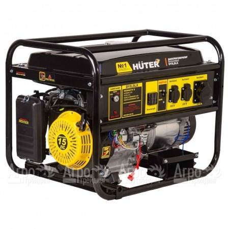 Бензогенератор Huter DY8,0LX 6.5 кВт в Челябинске