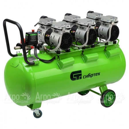 Компрессор безмасляный малошумный Сибртех МБ 2250/100 в Челябинске