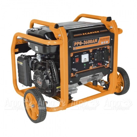 Бензогенератор Carver PPG-3600АM 2.5 кВт в Челябинске