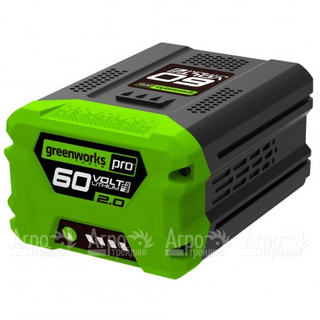 Аккумулятор Greenworks 60V 2 А/ч G60B2  в Челябинске