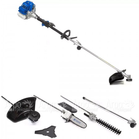 Бензокоса многофункциональная (бензиновый триммер) Haitec HT-MT153-5 в Челябинске