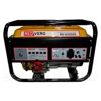 Бензогенератор RedVerg RD-G3000E 2.8 кВт в Челябинске