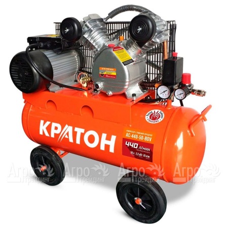 Компрессор поршневой масляный Кратон AC-440- 50-BDV в Челябинске