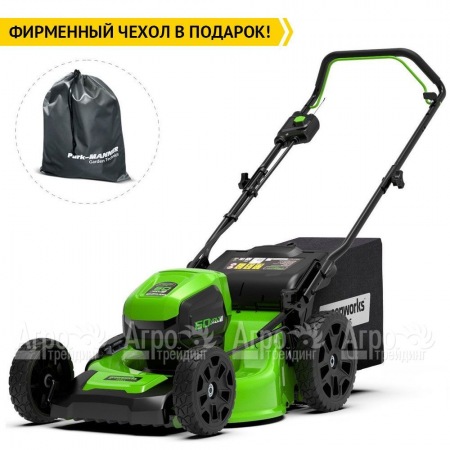 Газонокосилка аккумуляторная GreenWorks GD60LM46HP (без батареи и зарядного устройства) в Челябинске