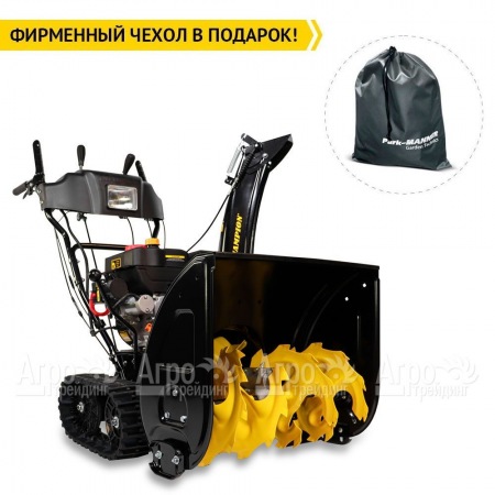 Снегоуборщик гусеничный Champion STT761E в Челябинске