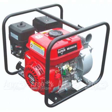 Бензиновая мотопомпа Elitech МБ 600 Д 50 в Челябинске