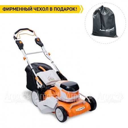 Газонокосилка аккумуляторная Villartec MA4046T SET AM402 + AC402 в Челябинске