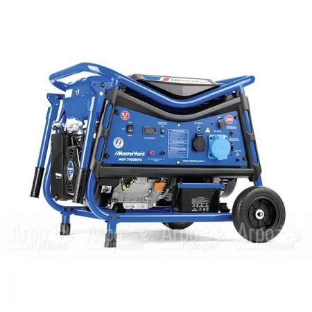 Бензогенератор MasterYard MGV 7000REPA 5 кВт в Челябинске
