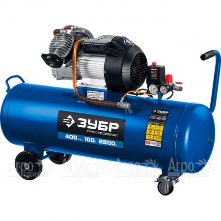 Компрессор воздушный Зубр КПМ-400-100 в Челябинске