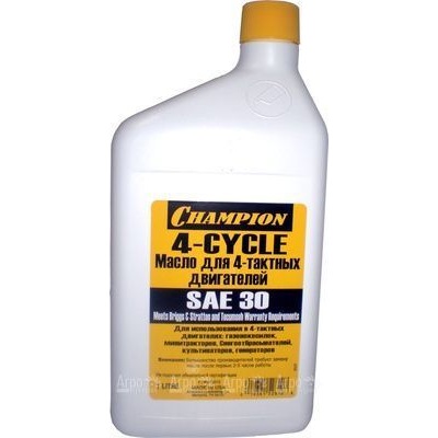 Масло моторное Champion SAE 30 1 л для 4-х тактных двигателей в Челябинске
