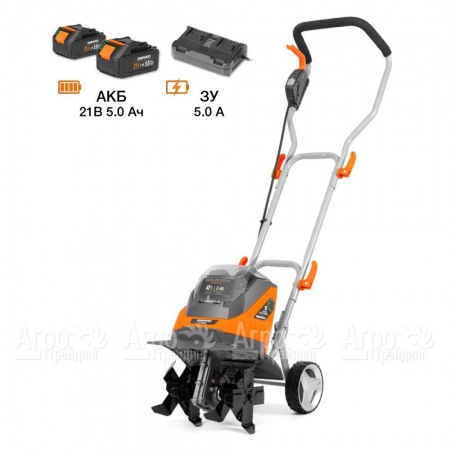 Культиватор аккумуляторный Daewoo DAT 3042Li SET в Челябинске