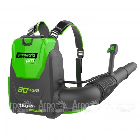 Воздуходувка аккумуляторная GreenWorks GD80BPB (без батареи и зарядного устройства)  в Челябинске