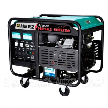 Бензогенератор Herz SC20000 15 кВт в Челябинске