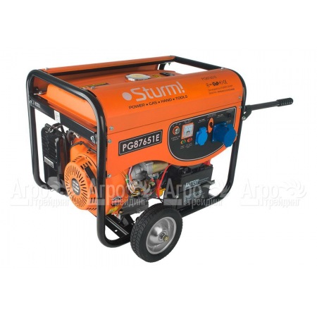 Бензогенератор Sturm PG87651E 6 кВт в Челябинске