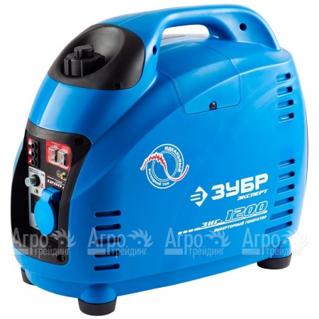 Бензогенератор инверторный Зубр ЗИГ-1200 1 кВт в Челябинске
