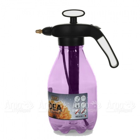 Ручной помповый опрыскиватель Volpi DEA с прозрачным баком в Челябинске