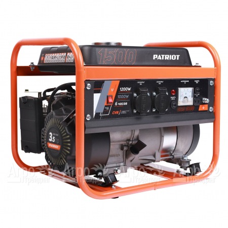 Бензогенератор Patriot GRS 1500 1 кВт в Челябинске