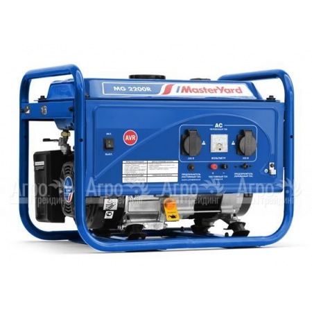 Бензогенератор MasterYard MG 2200R 2.2 кВт в Челябинске