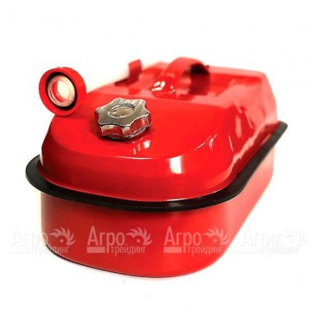 Канистра горизонтальная Звезда 10 л с заливным устройством (металл 0.6 мм) в Челябинске