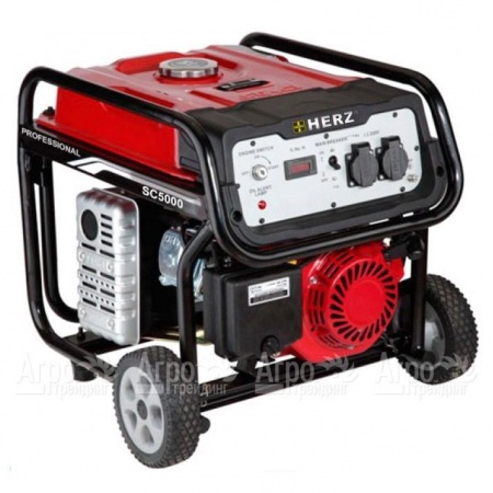 Бензогенератор Herz SC5000 4.2 кВт в Челябинске