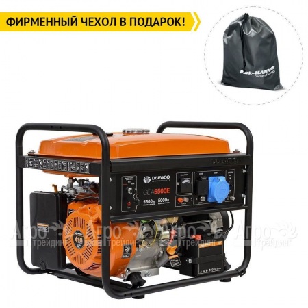 Бензогенератор Daewoo GDA 6500E 5 кВт в Челябинске