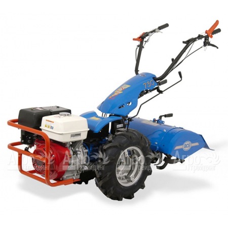 Мотоблок BCS 730 с пневмоколесами 4x10 и дифференциалом многофункциональный в Челябинске