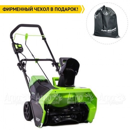 Снегоуборщик аккумуляторный GreenWorks GD60STK4  в Челябинске