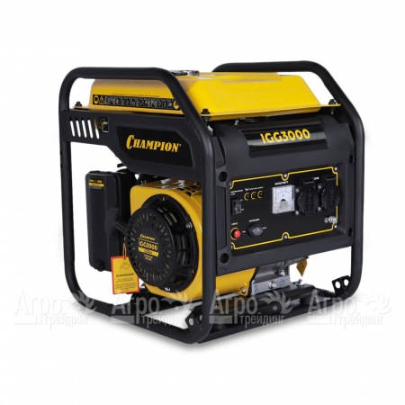 Бензогенератор инверторный Champion IGG3000 2.8 кВт в Челябинске