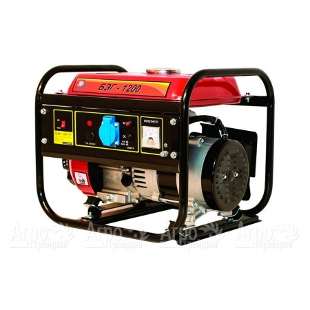 Бензогенератор Калибр БЭГ-1200 0.8 кВт в Челябинске