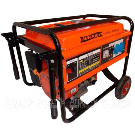 Бензогенератор Nikkey PG-5500/1 5 кВт в Челябинске