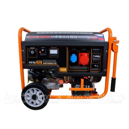 Бензогенератор Lifan 7500Е3 7 кВт в Челябинске