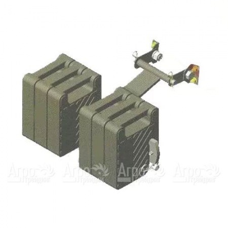 Комплект задних противовесов Bercomac для минитрактора, садового трактора (арт. 700246-6)  в Челябинске