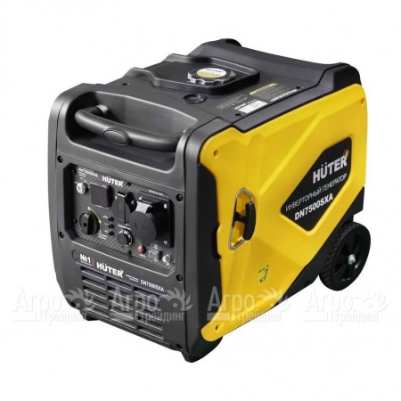 Бензогенератор инверторный Huter DN7500SXA 5.5 кВт в Челябинске