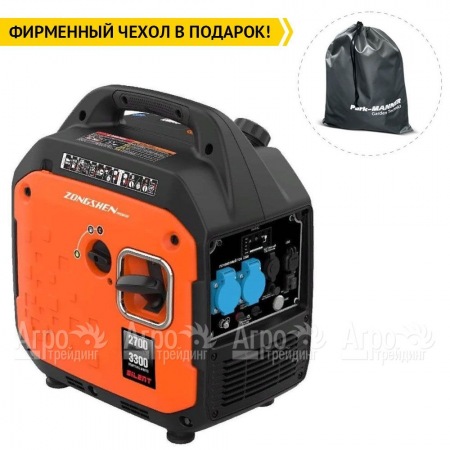 Бензогенератор инверторный Zongshen BQH 3300 E 2.7 кВт в Челябинске
