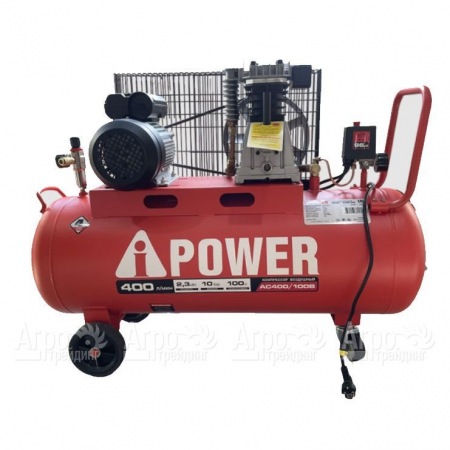 Компрессор поршневой масляный A-iPower AC400/100B в Челябинске