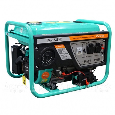 Бензогенератор Sturm PG8735NE 3 кВт в Челябинске