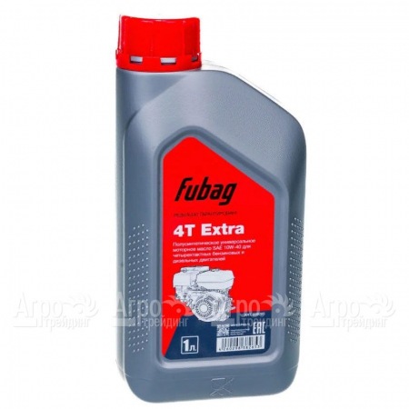 Масло моторное полусинтетическое Fubag 4Т Extra SAE 10W40 1 л для 4-тактных двигателей в Челябинске