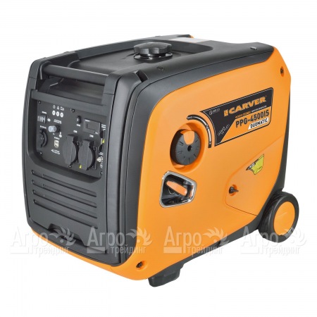 Бензогенератор инверторный Carver PPG-4500IS Duomatic 3.5 кВт в Челябинске