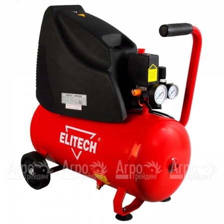 Компрессор поршневой безмасляный Elitech КПБ 190/24+4К в Челябинске