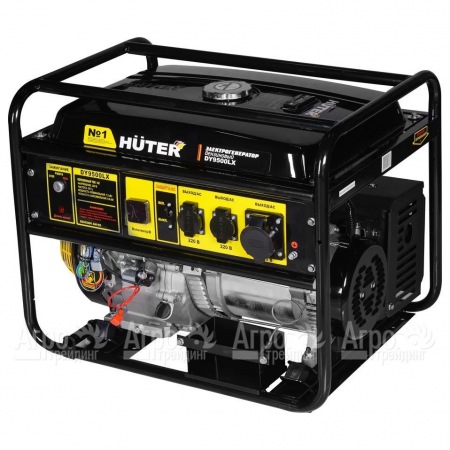 Бензогенератор Huter DY9500LX 7.5 кВт в Челябинске