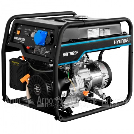 Бензогенератор Hyundai HHY 7020F 5 кВт в Челябинске