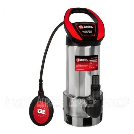 Дренажный насос Quattro Elementi Drenaggio 1100 F Inox в Челябинске