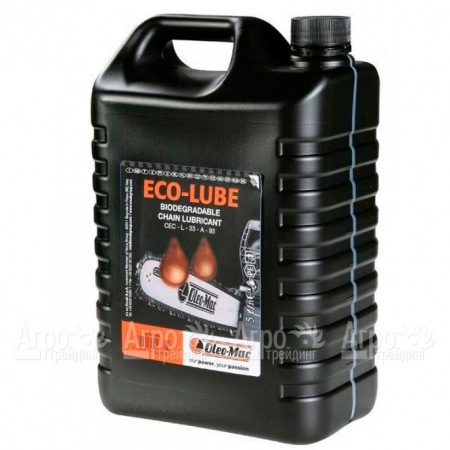 Масло растительное Oleo-Mac Ecolube 5 л для смазки цепей в Челябинске